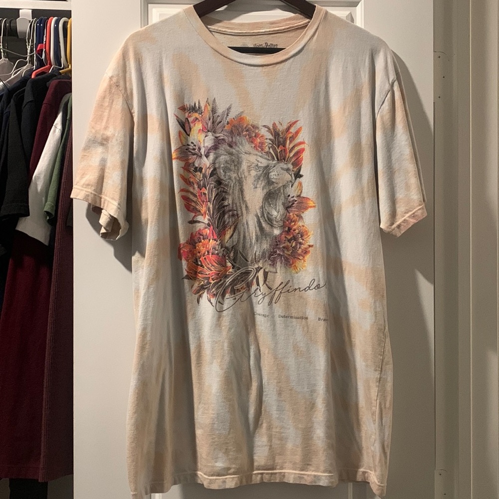 Harry Potter Gryffindor tie dye